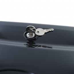 Boîte de rangement latérale noire pour Land Rover Defender L663 2019 -