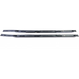 Takreling i svart aluminium till Land Rover Defender L663 Typ 90