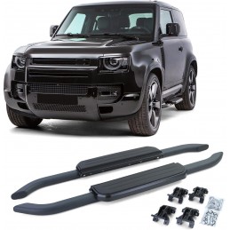 Peldaño tubular para Land Rover Defender L663 90