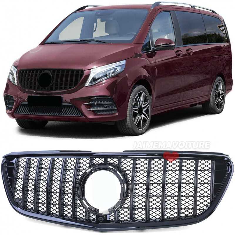 Kühlergrill GT Panamericana Mercedes V-Klasse / Vito Phase 2 nach 2019 - Schwarz