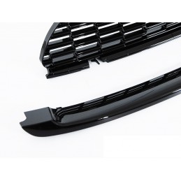 Schwarzer Kühlergrill für Mini Cooper 2006-2009 JCW Look