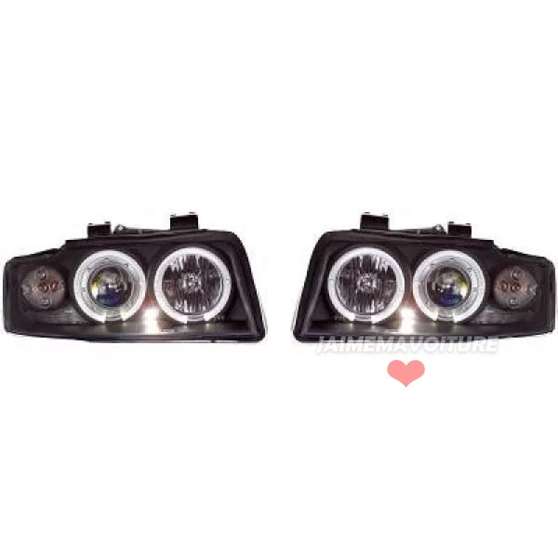 Fari Angel eyes tuning Audi A4 2000-2004