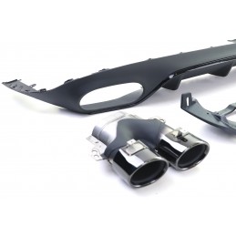 Kit diffuseur noir pour Mercedes Classe E Coupé Cabriolet C238 A238