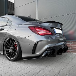 Sport diffuser add-on for Mercedes CLA 45 AMG W117 X117