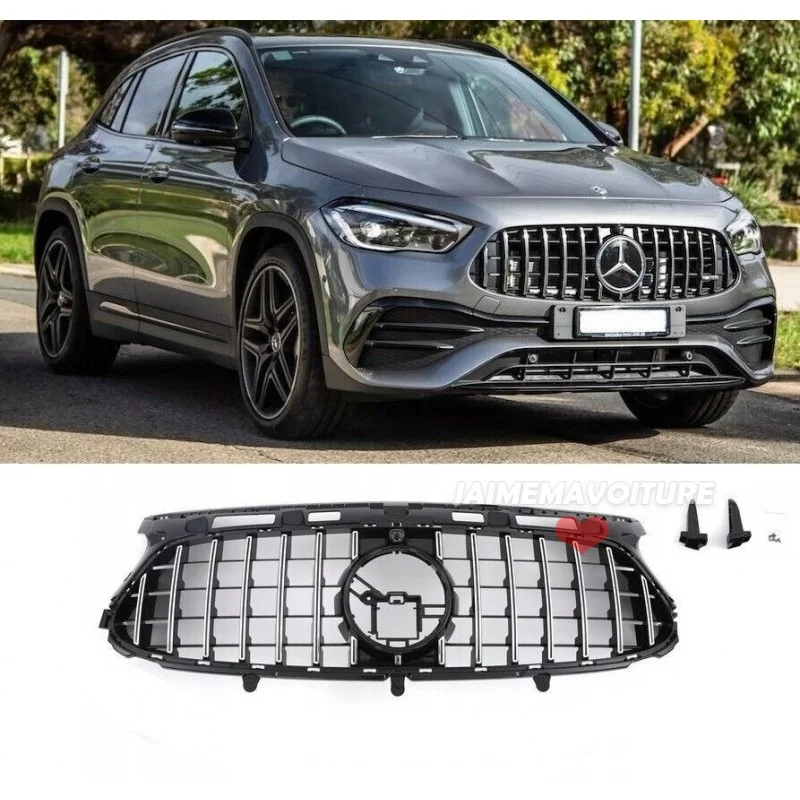 Griglia cromata Panamericana Mercedes GLA AMG H247 2020 2021 2022 2023 2024