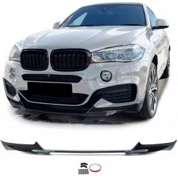 Spoiler anteriore a lama per BMW X6 F16 pack M