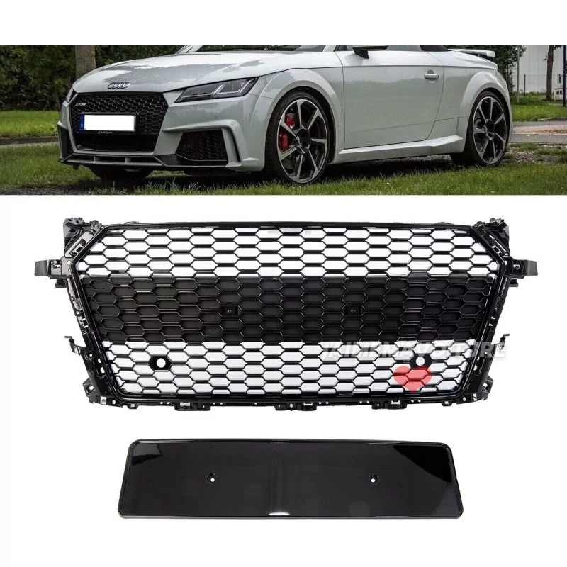 Griglia nera Audi TT 2014-2018 look TTRS