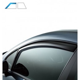 Front window deflectors for VW GOLF VIII Jaimemavoituredéflecteur 1 - Jaimemavoiture.fr 