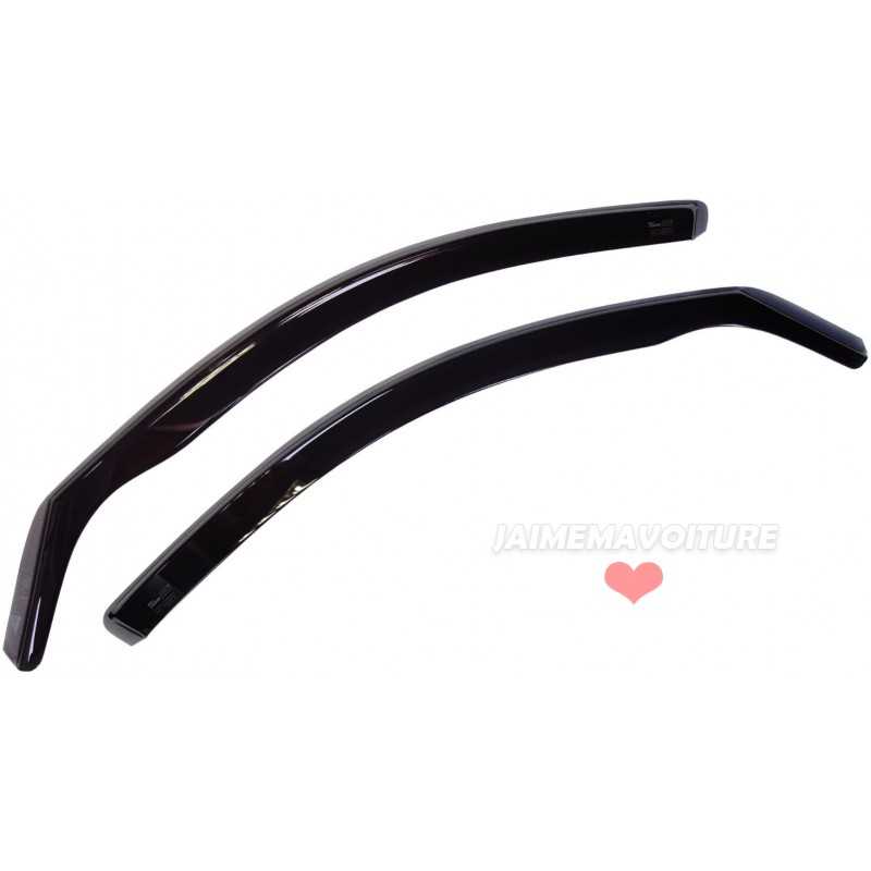 2 front window deflectors for PEUGEOT 3008 III