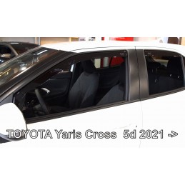 Déflecteurs de vitres avants arrières pour TOYOTA Yaris Cross