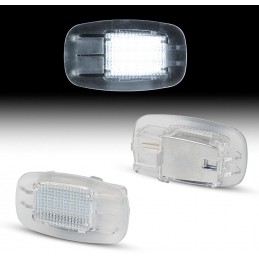 S-klass W222 LED-nummerskyltsbelysning 2013-2020