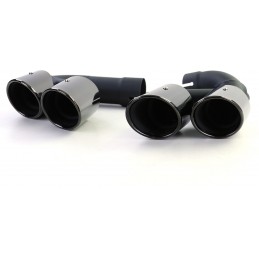 Exhaust tips for BMW X6 look pack M