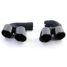 Exhaust tips for BMW X6 look pack M