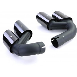 Exhaust tips for BMW X6 look pack M