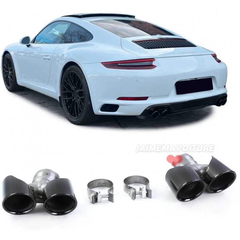 Canule embouts d'échappement pour Porsche 911 991 2015-2019 370cv