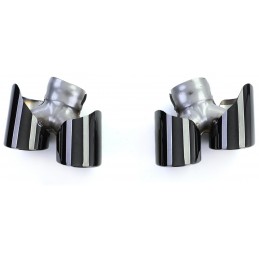 Cannula exhaust tips for Porsche 911 991 2011-2015 350hp