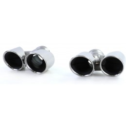 Cannula exhaust tips for Porsche 911 991 2015-2019 370hp