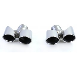 Cannula exhaust tips for Porsche 911 991 2015-2019 370hp