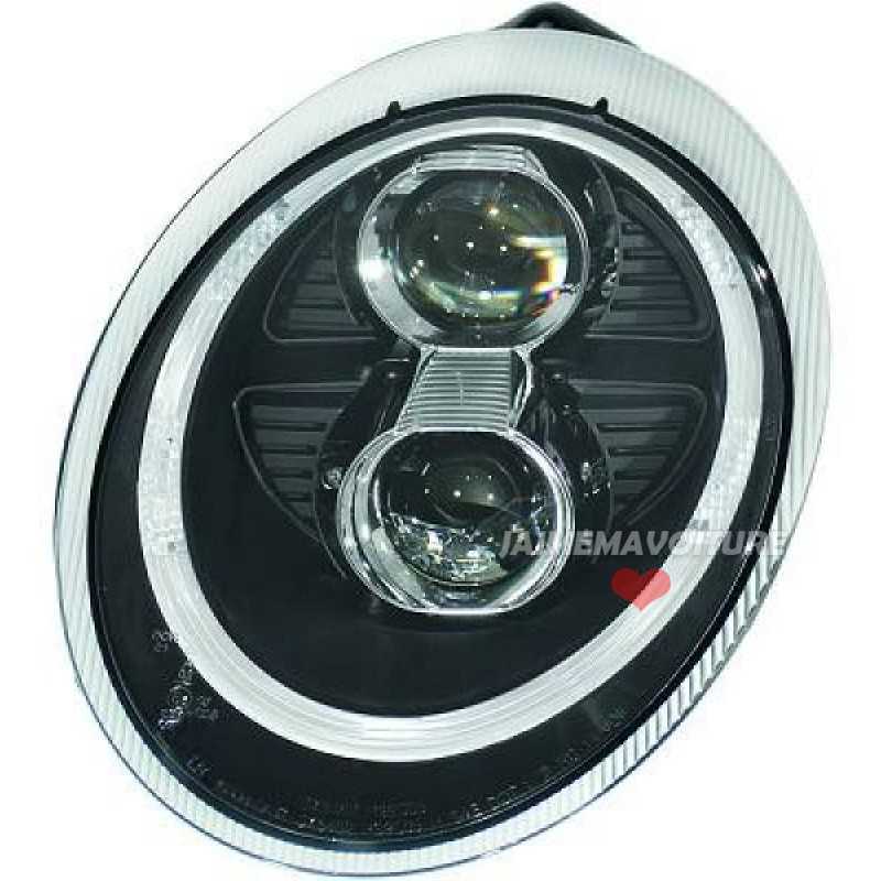 LED-frontstrålkastare för Porsche 911 997 2004-2009 (halogen)