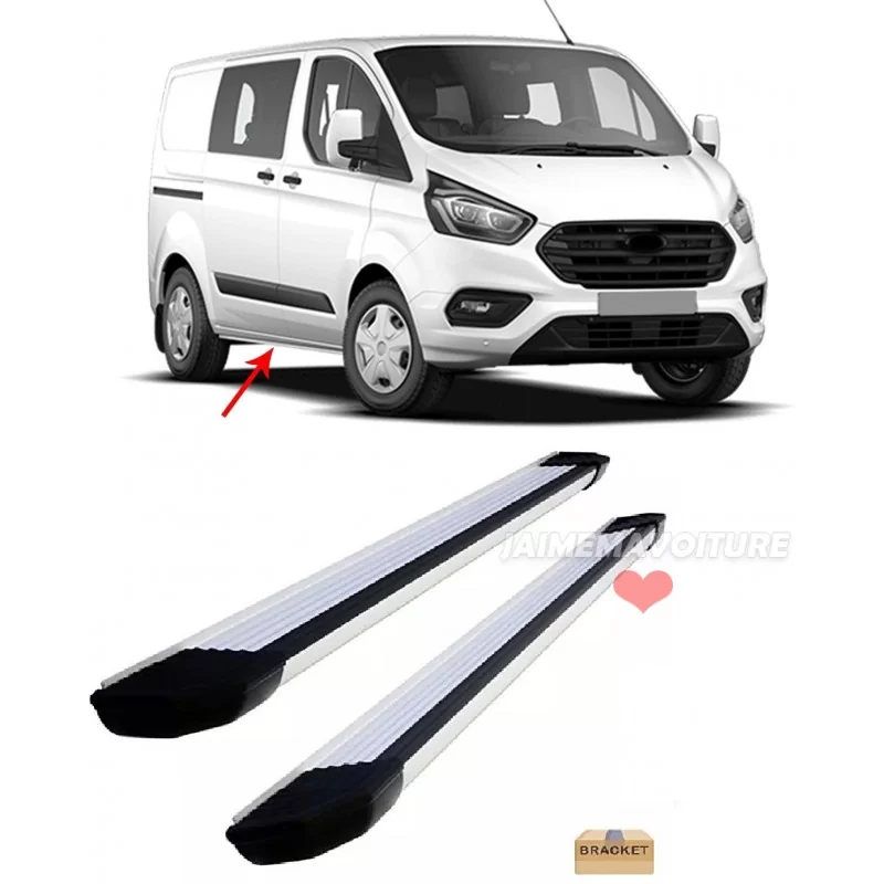 Marche pied pour Ford Custom Transit Tourneo Châssis Court