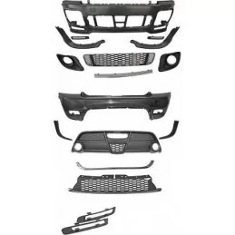 KUNGKIC Autocollant décoratif en fibre de carbone pour voiture - Pour mini  Cooper Hardtop R56 Clubman R55 R57 Accessoires 2007 2008 2009 2010 Noir