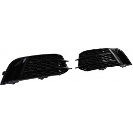 Grilles anti brouillard sport pour Audi A1 2010-2014 - Noir