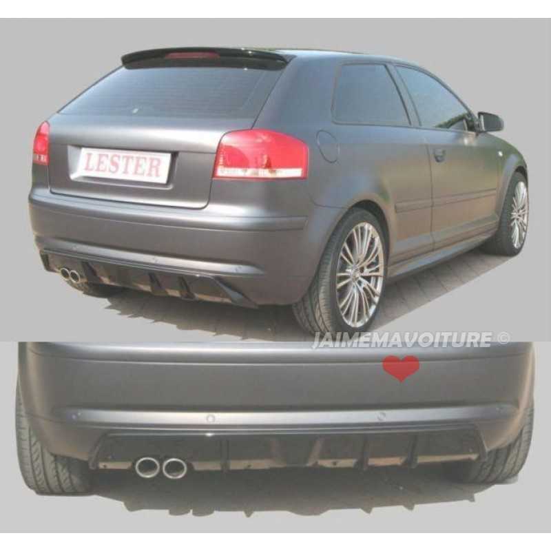 Diffusore paraurti posteriore Valence Audi A3 tuning