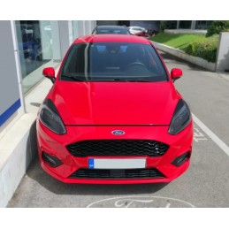 Paupières de phares noires vernies pour Ford Fiesta MK8 2017-2021