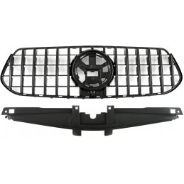 Svart AMG Line-grill till GLE W167 Facelift 2023 2024