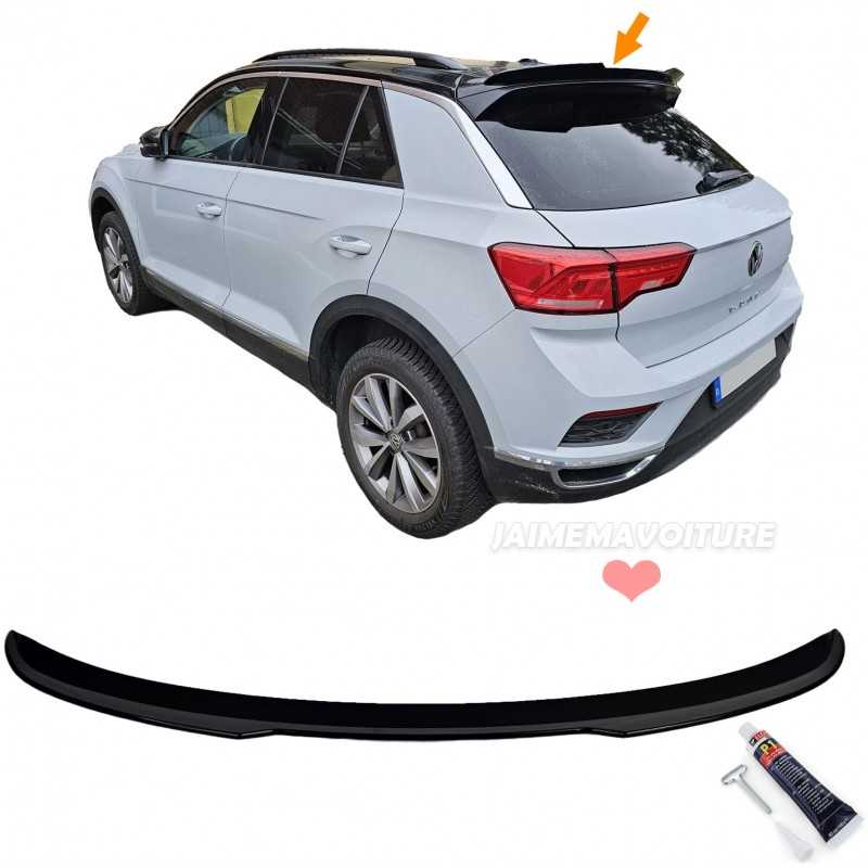 Roof spoiler blade for VW T-ROC, black painted