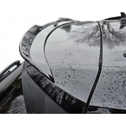 Roof spoiler blade for VW T-ROC, black painted