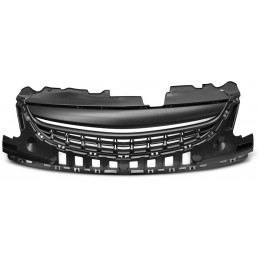 Black grille without logo for Opel Corsa D 2006-2010