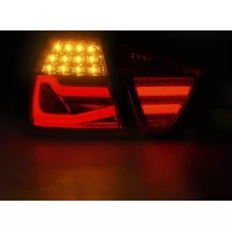 Fanali posteriori tubolari a LED per BMW Serie 3 E90 2005-2008 - Fumé Jaimemavoiturett 3 - Jaimemavoiture.fr 