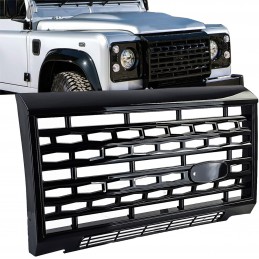 Svart grill för Land Rover Defender LD 90 110 2007-2015