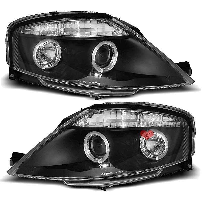 Citroen C3 tuning headlights 2003-2009 - Black