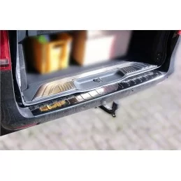 Aluminium laaddrempel chroom voor Mercedes V-Klasse / Vito W447 Jaimemavoiturechrome 4 - Jaimemavoiture.fr 