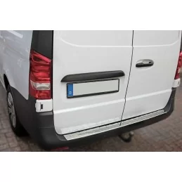 Aluminium laaddrempel chroom voor Mercedes V-Klasse / Vito W447 Jaimemavoiturechrome 6 - Jaimemavoiture.fr 