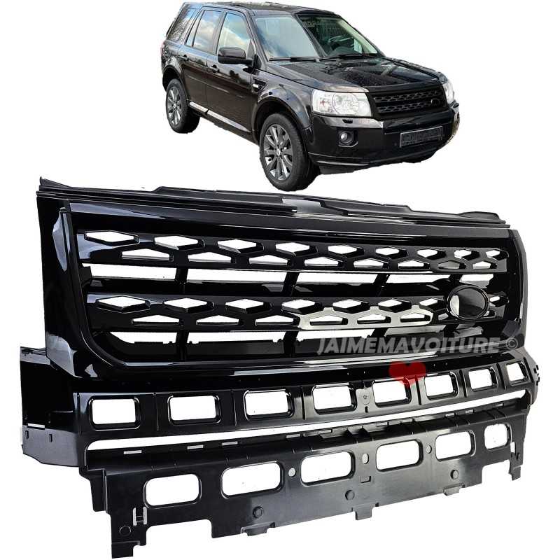 Parrilla pintada de negro para Land Rover Freelander 2