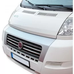 Cornice griglia in acciaio inox cromato FIAT DUCATO 2006-2014 Jaimemavoiturercb 1 - Jaimemavoiture.fr 