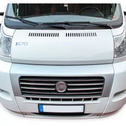 Kromad rostfri stålgrill FIAT DUCATO 2006-2014