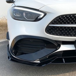 Kit 7 Ergänzungen der vorderen Stoßstange Mercedes A-Klasse AMG Look AERO 2019-2023