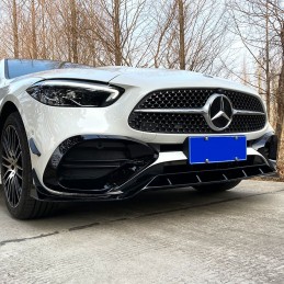 Kit 7 adiciones del parachoques delantero Mercedes Clase A AMG aspecto AERO 2019-2023