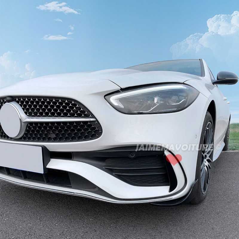 AMG Mercedes Classe C W206 paraurti anteriore splitter laterale - 2 pezzi