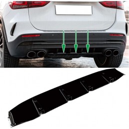 Diffusore paraurti posteriore Mercedes GLA AMG 2020-2024