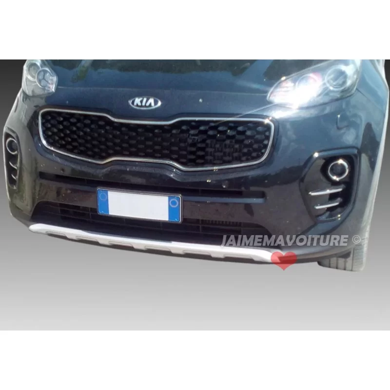 Diffuseur rajout de pare-chocs avant Kia Sportage 2016-2018