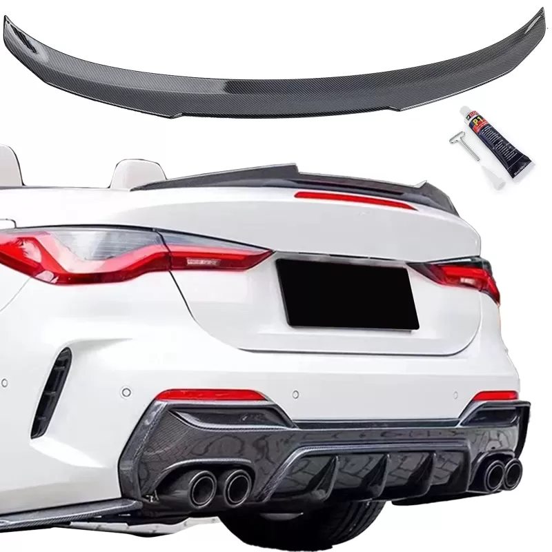 Achterspoiler Carbon Look voor BMW 4 Reeks G22 en G23 Jaimemavoiturecpt 1 - Jaimemavoiture.fr 