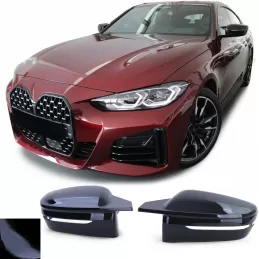 Black mirror caps for BMW 4 Series G22 G23 G26 sport look M Jaimemavoiturecpt 1 - Jaimemavoiture.fr 