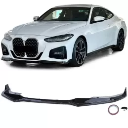 BMW 4 Series front bumper lip G22 G23 G26 Performance look Jaimemavoiturecpt 1 - Jaimemavoiture.fr 