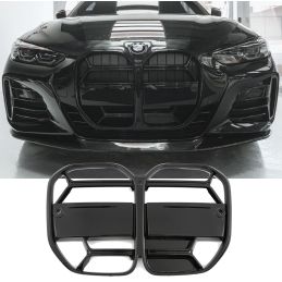 Competition look grille for BMW 4 Series G22 G23 - High Gloss Black