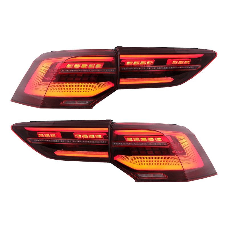 Feux arrières led pour VW Golf 8 - ROUGE